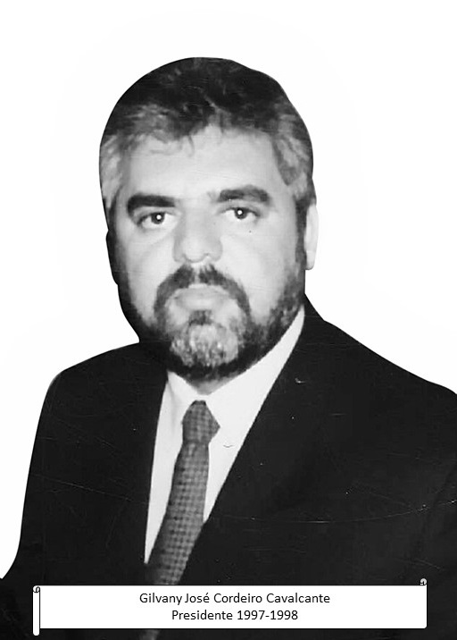 07 - GILVANY JOSÉ CORDEIRO CAVALCANTE - PRESIDENTE 1997-1998